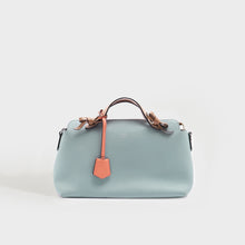 Load image into Gallery viewer, Front view of the FENDI By The Way Medium Shoulder Bag in Grey and Tan