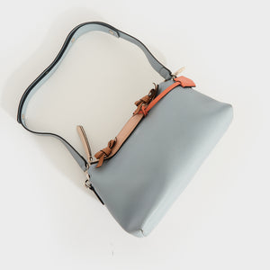 FENDI By The Way Medium Shoulder Bag in Grey and Tan