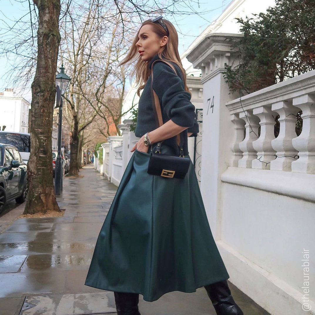 Fendi flat baguette crossbody bag Clearance