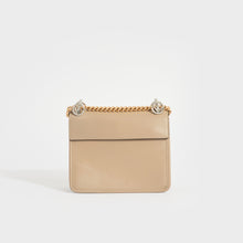 Load image into Gallery viewer, FENDI Kan I F Leather Chain Shoulder Bag in Beige