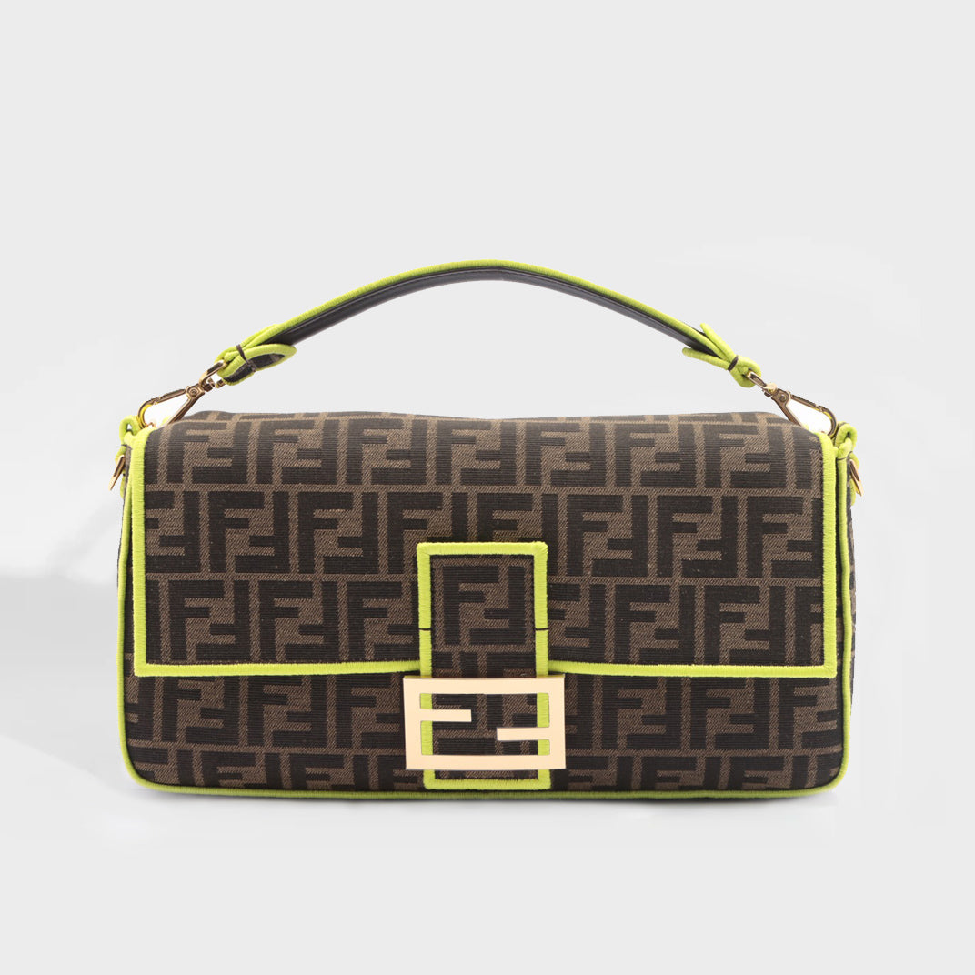 Fendi baguette neon Clearance