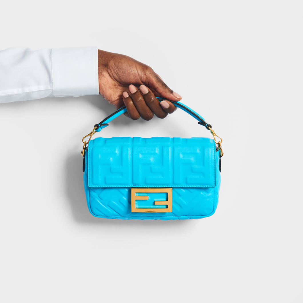 FENDI Mini Bag Turquoise COCOON