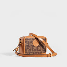 Load image into Gallery viewer, FENDI Mini Camera Crossbody Bag in Multicolour Canvas With Tan