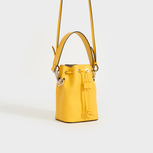 FENDI Mon Trésor Mini Bag in Yellow Leather