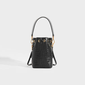 Fendi mon tresor deals mini leather bucket bag