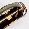 Peekaboo Essentially Small Nappa Leather Handbag in Khaki