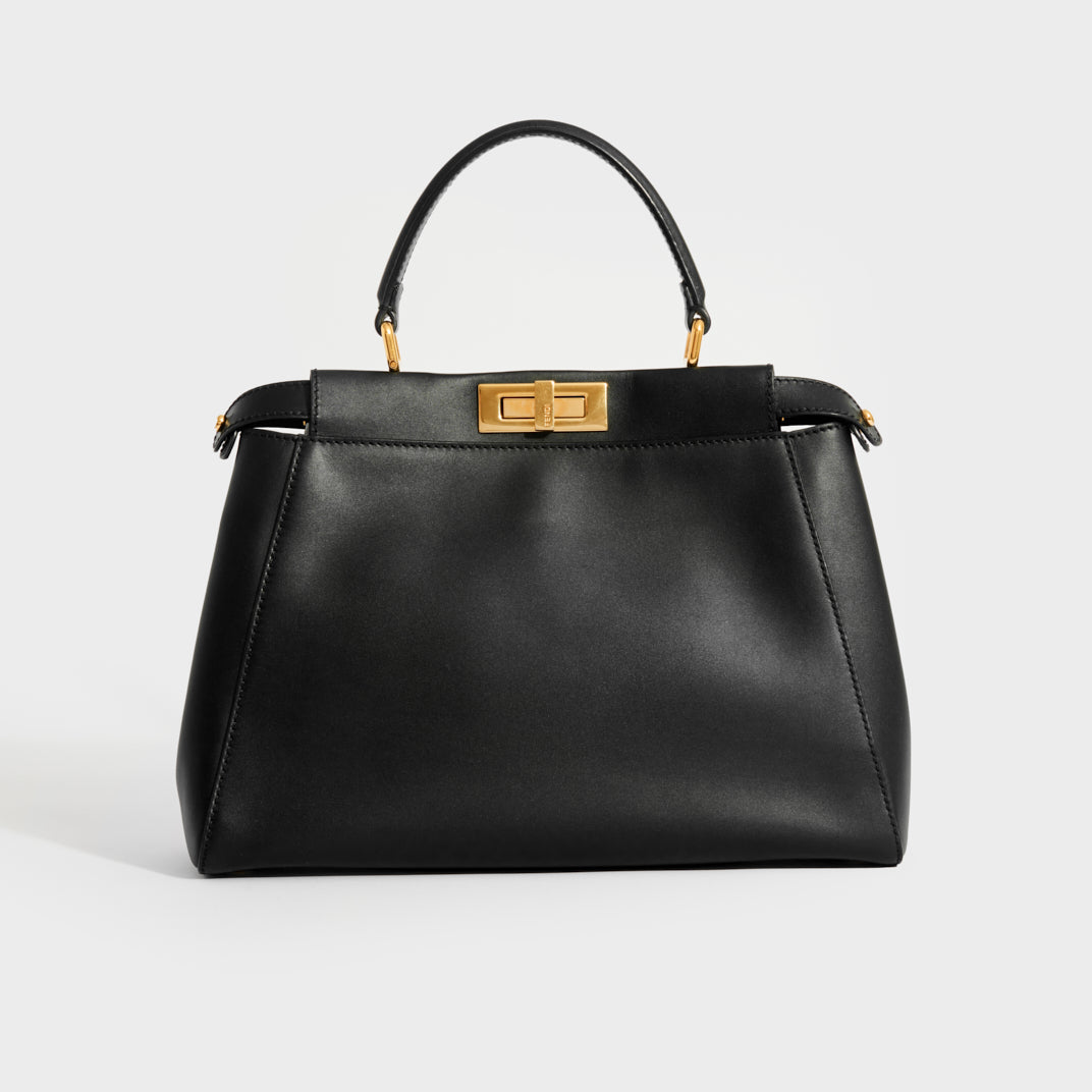 Peekaboo Handbag in Black