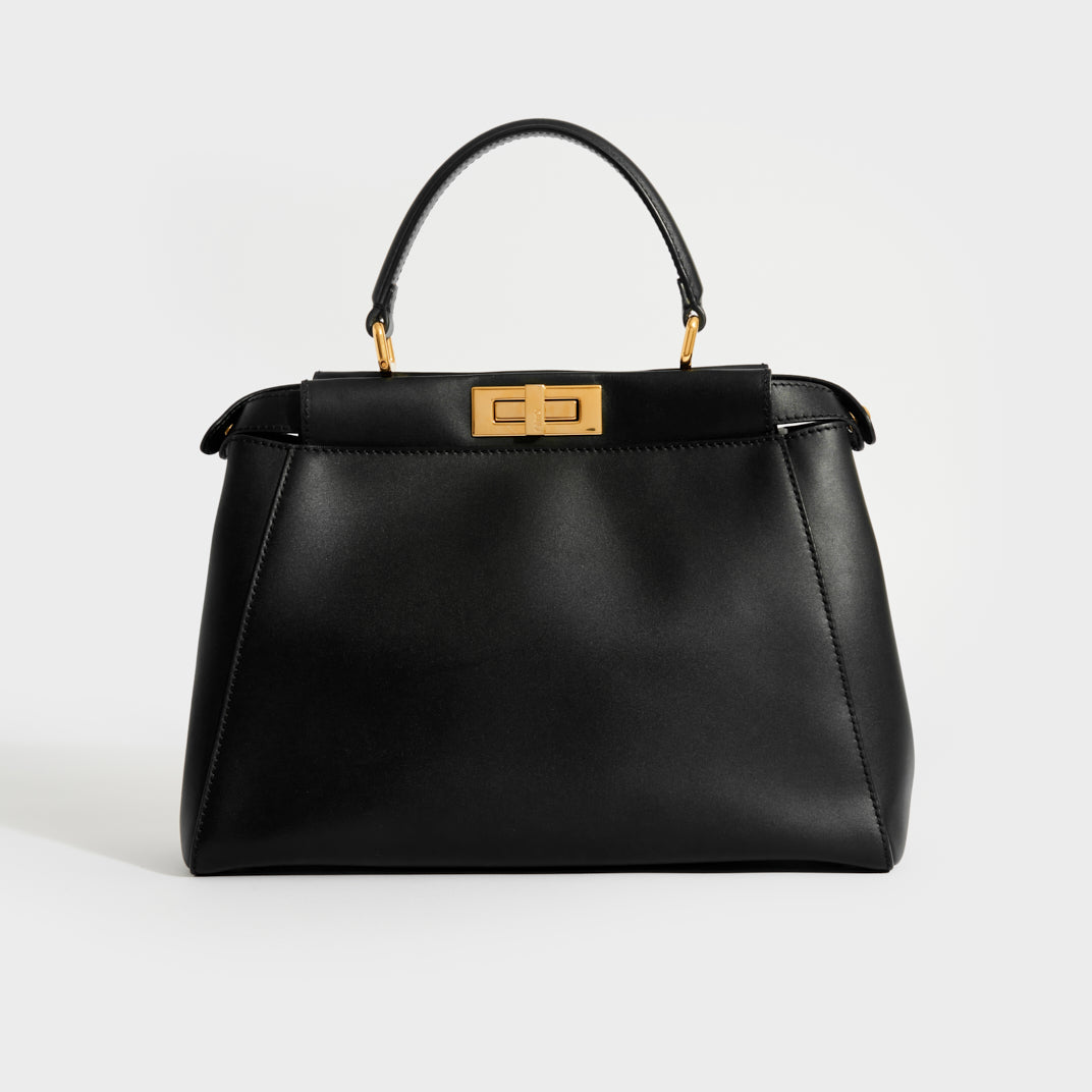 Peekaboo Handbag in Black