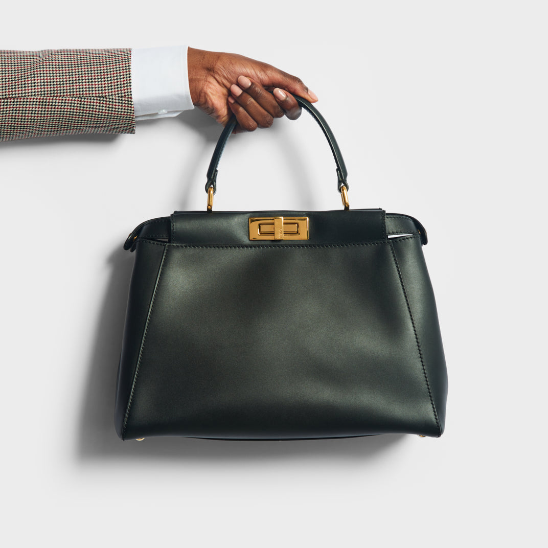 Peekaboo Handbag in Black