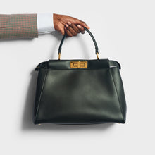 Load image into Gallery viewer, FENDI Peekaboo Handbag in Black