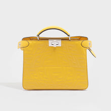 Load image into Gallery viewer, FENDI Peekaboo ISeeU Mini Leather Bag in Yellow