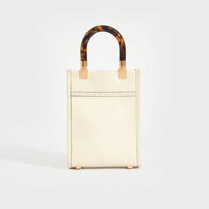 FENDI Sunshine Mini Shopper Bag in Ivory