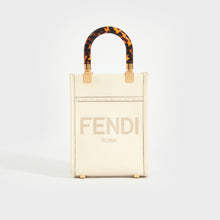 Load image into Gallery viewer, FENDI Sunshine Mini Shopper Bag in Ivory