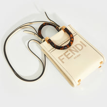 Load image into Gallery viewer, FENDI Sunshine Mini Shopper Bag in Ivory