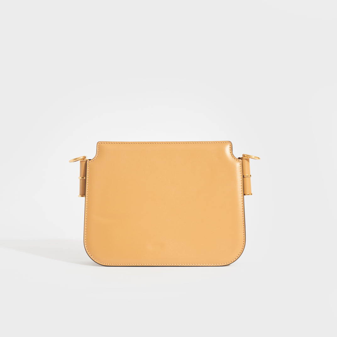 FENDI Touch Leather Bag in Beige