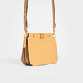 Touch Leather Bag in Beige