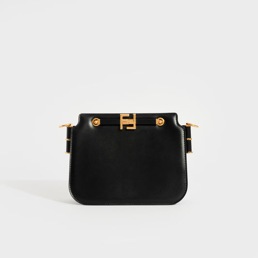 Touch Leather Bag in Black