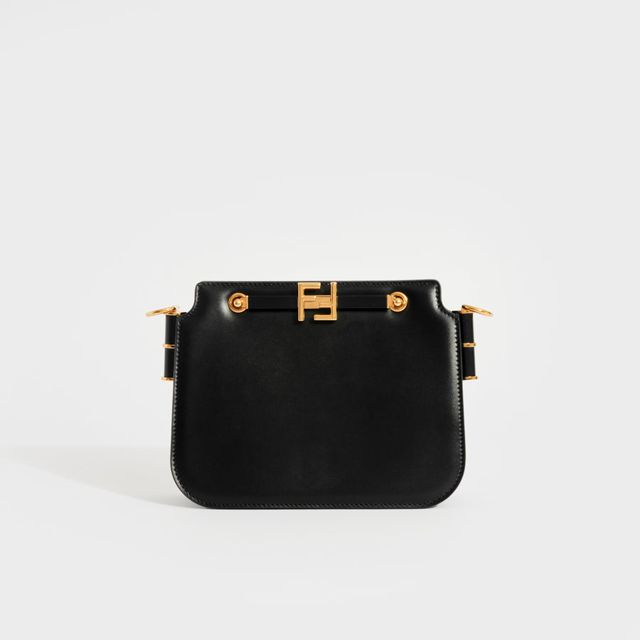 Touch Leather Bag in Black