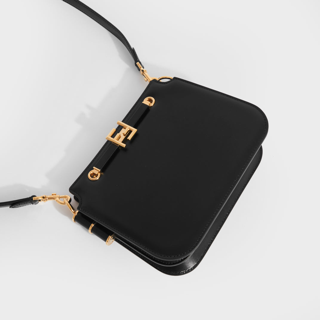 Touch Leather Bag in Black