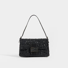 Load image into Gallery viewer, FENDI Vintage Beaded Mama Baguette in Black