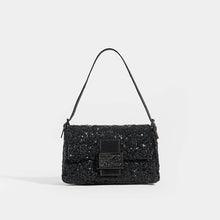 Load image into Gallery viewer, FENDI Vintage Beaded Mama Baguette in Black