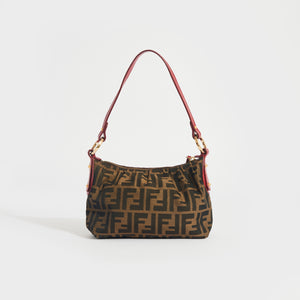 Fendi Pre-owned Women's Fabric Handbag - Brown - One Size