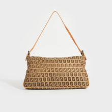 Load image into Gallery viewer, FENDI Zucchino Canvas Shoulder Bag in Beige