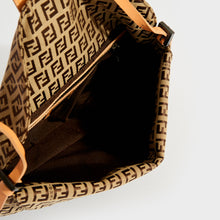 Load image into Gallery viewer, FENDI Zucchino Canvas Shoulder Bag in Beige