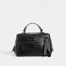 Load image into Gallery viewer, Back of GIVENCHY ID Medium Quilted Glossed-Leather Shoulder Bag