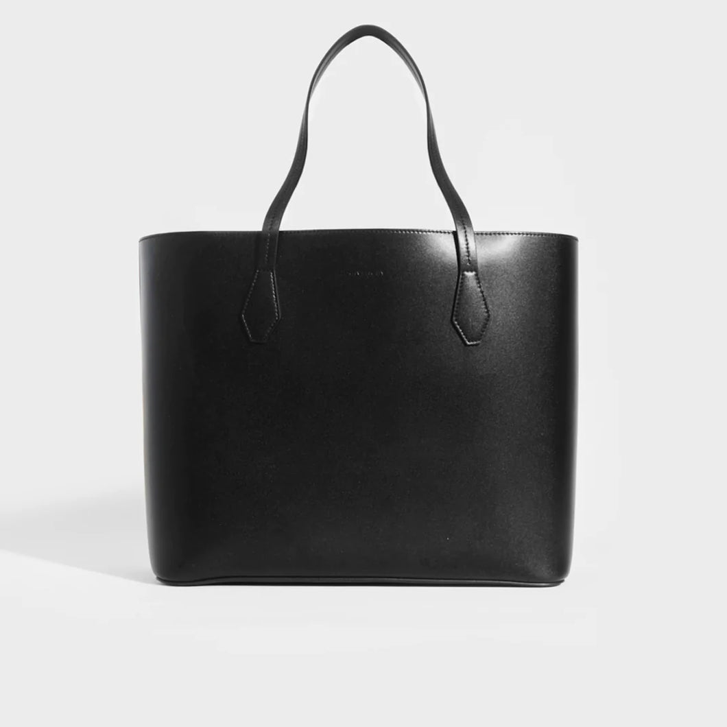 GIVENCHY Logo-Embossed Leather Tote Bag in Black Leather [ReSale]