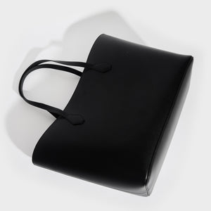 GIVENCHY Logo-Embossed Leather Tote Bag in Black