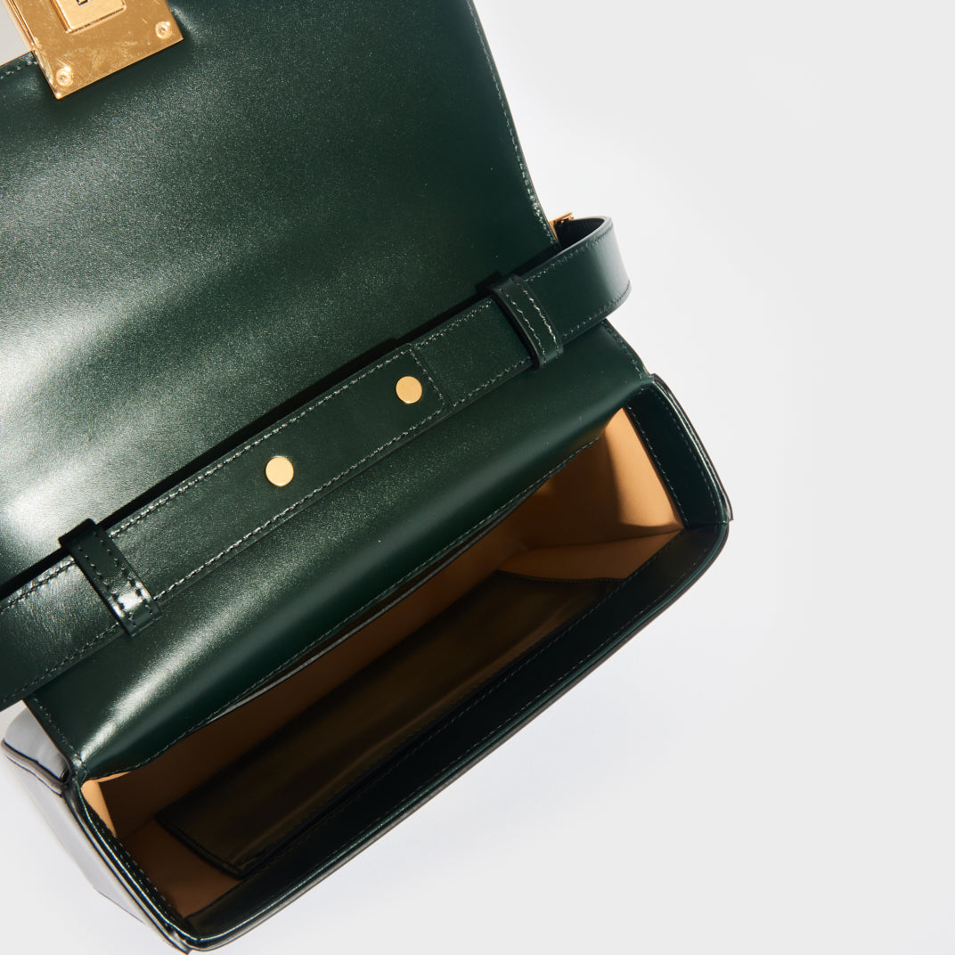 GIVENCHY Medium 4G Crossbody Bag in Green Forest | COCOON