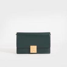 Load image into Gallery viewer, Front view of the GIVENCHY Small 4G Crossbody Bag in Green Forest