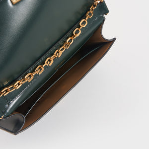GIVENCHY Small 4G Crossbody Bag in Green Forest