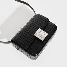 Load image into Gallery viewer, Top-down detail of the GIVENCHY Small 4G Logo Embossed Box Bag