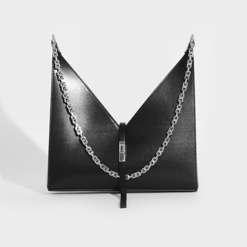 Givenchy Black Small Cut-Out Shoulder Bag