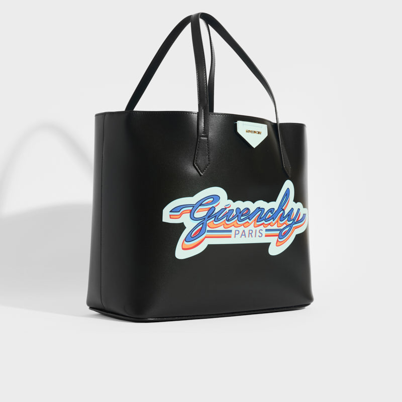 Side view of the GIVENCHY Wing Shopper Printed Tote