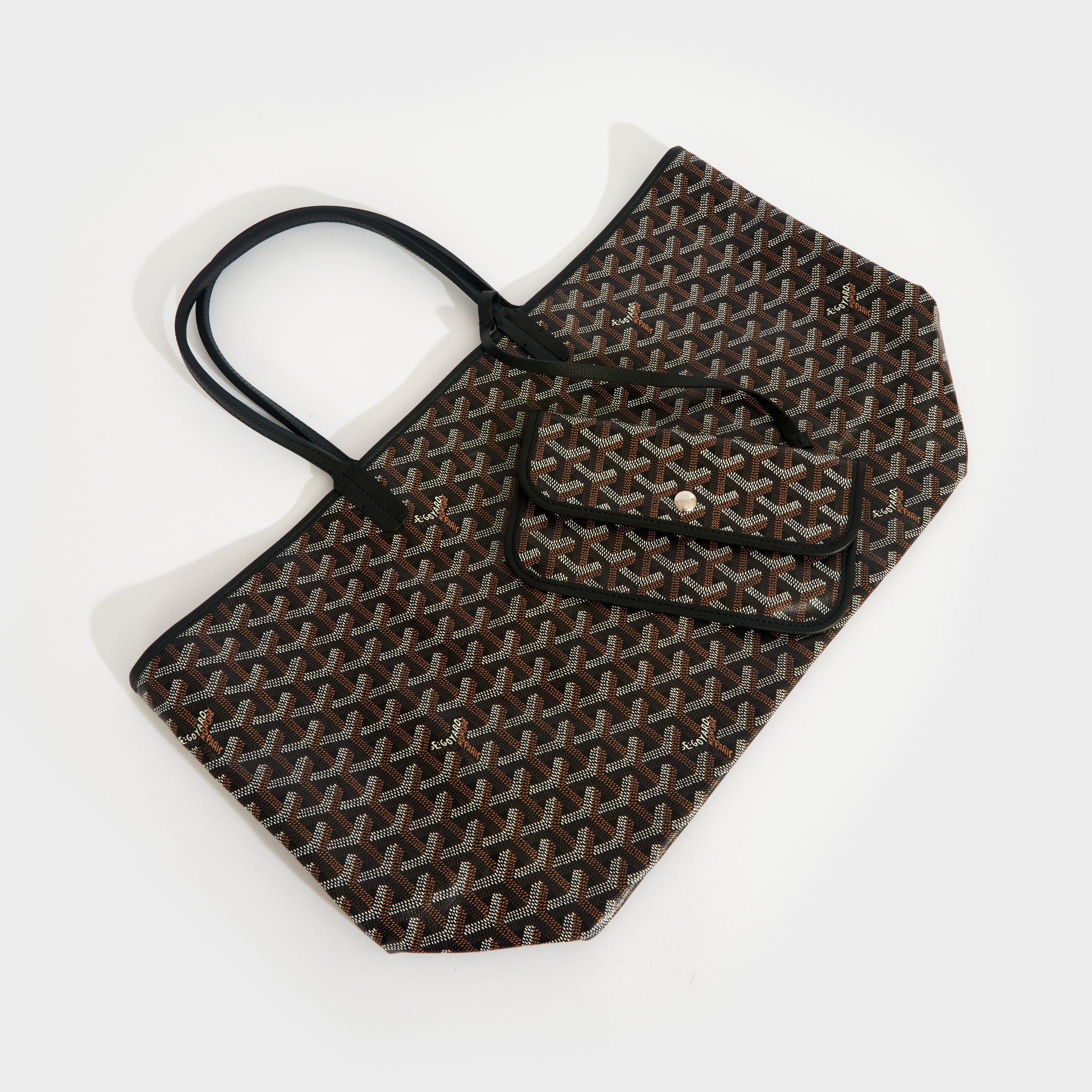 GOYARD Saint-Louis PM tote bag color black