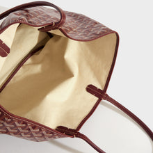Load image into Gallery viewer, GOYARD Saint Louis PM Canvas and Leather-Trim Tote in Bordeaux