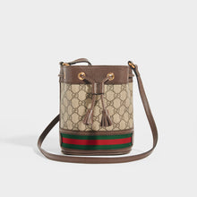 Load image into Gallery viewer, GUCCI Mini Ophidia GG Supreme Bucket Bag