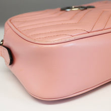 Load image into Gallery viewer, GUCCI GG Marmont Camera Bag in Pastel Pink Leather [ReSale]