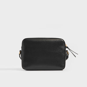 GUCCI 1955 Horsebit Small Shoulder Bag in Black Leather