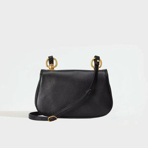Rear of the GUCCI Blondie Mini Bag in Black Leather