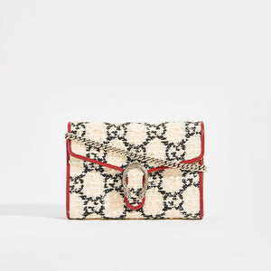 GUCCI Dionysus Leather-Trimmed Bouclé-Tweed Shoulder Bag