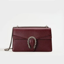 Load image into Gallery viewer, GUCCI Dionysus Small Shoulder Bag in Burgundy