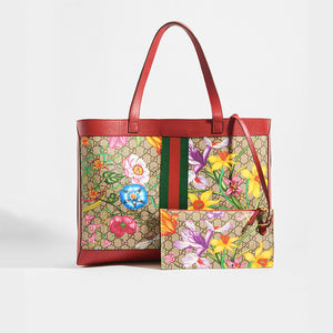 GUCCI Flora Print Tote Bag [ReSale]