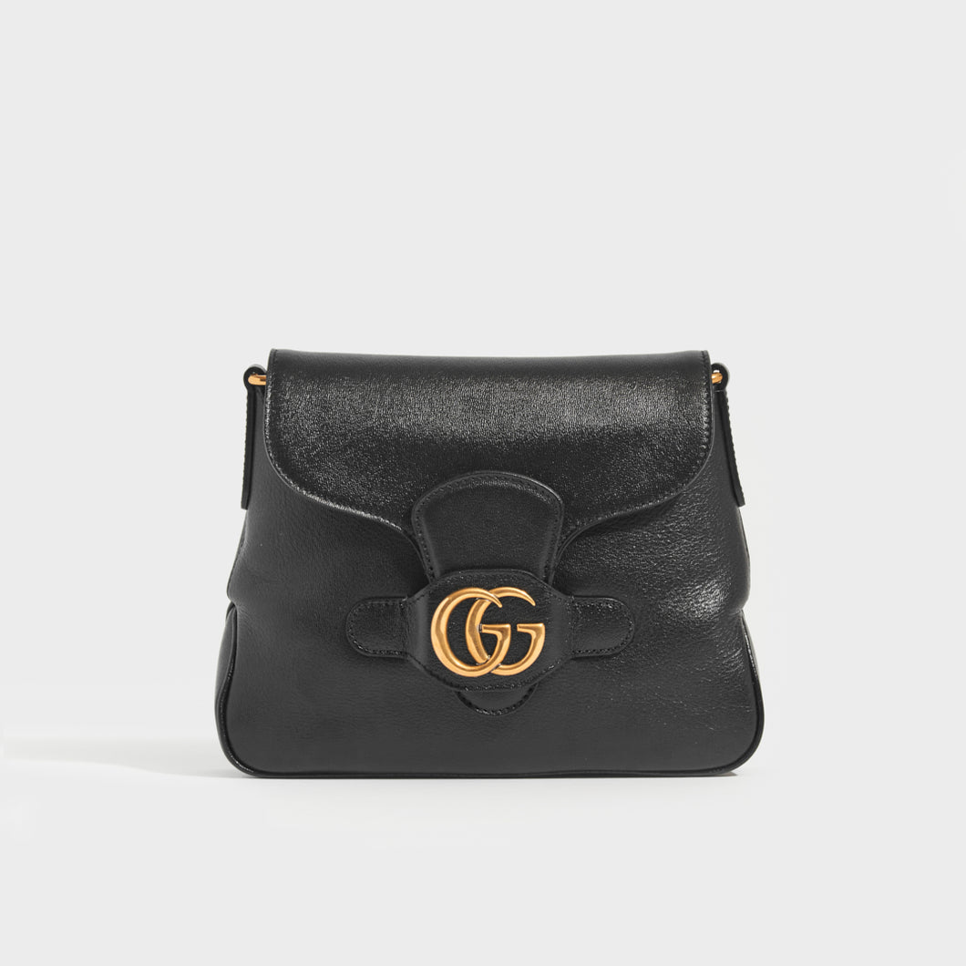 Gucci Black Vintage Logo Messenger Bag for Men