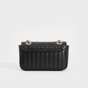GUCCI GG Marmont Mini Shoulder Bag in Black
