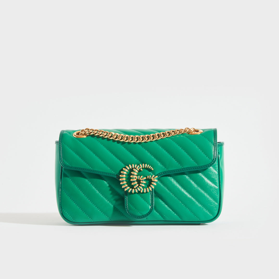 Gucci Small GG Marmont Shoulder Bag - Farfetch