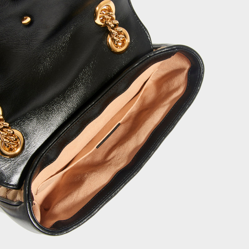 GG Marmont Mini Shoulder Bag in Original GG Canvas
